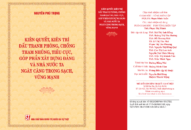 Cuốn sách của Tổng Bí thư: Kiên quyết, kiên trì đấu tranh phòng, chống tham nhũng, tiêu cực, góp phần Đăng ký nhận khuyến mãi  Đảng và 8J88 phiên bản  ta ngày càng trong sạch, vững mạnh