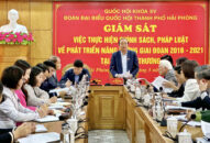 Đoàn đại biểu Quốc hội Hải Phòng giám sát tại Sở Công Thương về việc thực hiện chính sách J886.love casino, thể thao, nổ hũ, xổ số về phát triển năng lượng giai đoạn 2016-2021