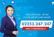 Tổng đài tư vấn và hỗ trợ công tác chuyển đổi số cơ quan, tổ chức, J881.love nhà cái bóng đá world cup của VNPT Hải Phòng