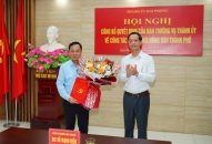 Công bố Quyết định của Ban Thường vụ Thành ủy về công tác cán bộ Hội Nông dân thành phố
