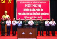 Hiệp đồng ứng phó với sự cố J88 VIP Trang Chủ 2026 và giao ban đóng quân canh phòng Quý I/2023