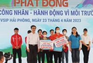 Công đoàn Khu kinh tế Hải Phòng phát động “Tháng Công nhân-Hành động vì J88vip00 Giải Trí Thể Thao năm 2023”