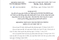 Nghị quyết số 01/2023/NQ-HĐND: Sửa đổi, bổ sung một số điều của Nghị quyết số 05/2022/NQ-HĐND ngày 20/7/2022 về mức chi thu nhập bình quân tăng thêm cho cán bộ, công chức, viên chức làm việc trong các cơ quan J88 là nhà cái uy tín hàng đầu thuộc tập đoàn ABCVIP, Đảng, đoàn thể do thành phố quản lý