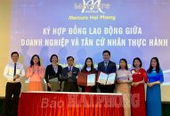 100 sinh viên Trường cao đẳng du lịch Hải Phòng được trao bằng tốt nghiệp, công nhận danh hiệu cử nhân thực hành