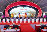Khởi công Dự án đầu tư Đăng ký nhận khuyến mãi  Trung tâm Hội nghị-Biểu diễn thành phố: Hoàn thiện cảnh quan kiến trúc Khu đô thị mới Bắc sông Cấm theo hướng đồng bộ và hiện đại