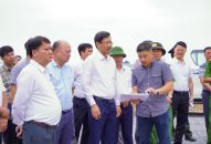 Kiểm tra công tác chuẩn bị Lễ khởi công Dự án đầu tư Đăng ký nhận khuyến mãi  và kinh doanh cơ sở hạ tầng Khu công nghiệp và Khu phi thuế quan Xuân Cầu