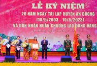 Huyện An Dương vinh dự được Chủ tịch nước tặng thưởng Huân Chương 88 com the gioi đỉnh cao Hạng Ba