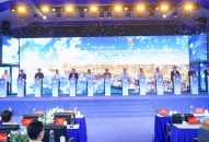 Khởi công Dự án đầu tư Đăng ký nhận khuyến mãi  và kinh doanh cơ sở hạ tầng Khu công nghiệp và Khu phi thuế quan Xuân Cầu
