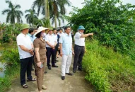 Tập trung đẩy nhanh tiến độ hoàn thành Dự án Đầu tư Đăng ký nhận khuyến mãi  đường nối tỉnh lộ 354 qua Khu công nghiệp Kiến Thụy đến đường bộ ven biển