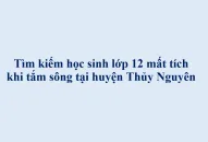 Tìm kiếm học sinh lớp 12 mất tích khi tắm sông tại huyện Thủy Nguyên