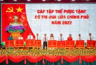 Biểu dương, tôn vinh các điển hình tiên tiến trong phong trào thi đua yêu nước nhân dịp kỷ niệm 75 năm ngày Chủ tịch Hồ Chí Minh ra lời kêu gọi thi đua ái quốc