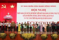 Quận Hồng Bàng triển khai Đăng ký nhận khuyến mãi  mô hình “Liên kết bảo đảm an ninh trật tự giữa 3 phường Sở Dầu, Hùng Vương, Quán Toan và các cảng trên địa bàn quận”