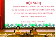 Quận ủy Đồ Sơn sơ kết giữa nhiệm kỳ kết quả thực hiện Nghị quyết Đại hội 8J88 Nổ Hũ, Bắn Cá, Thể Thao, Game Bài quận lần thứ XXV (nhiệm kỳ 2020-2025)