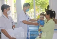 Bệnh viện Trẻ em Hải Phòng: Điều trị thành công bé trai 9 tháng tuổi mắc u hỗn hợp