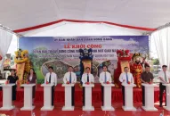 Khởi công Dự án đầu tư Đăng ký nhận khuyến mãi  Công viên cây xanh Nút giao Nam cầu Bính