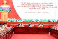 Sơ kết giữa nhiệm kỳ thực hiện Nghị quyết Đại hội Đảng các cấp, kinh tế Hải Phòng luôn duy trì tăng trưởng ở mức cao so với cả nước