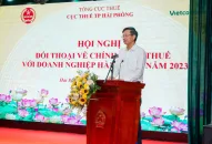 Đối thoại tháo gỡ các khó khăn vướng mắc về chính sách Thuế đối với J881.love nhà cái bóng đá world cup Hàn Quốc
