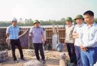 Khẩn trương hoàn thành việc thi công Đăng ký nhận khuyến mãi  các cống qua đê đảm bảo yêu cầu phòng chống lũ, bão