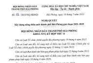 Nghị quyết số 02/2023/NQ-HĐND về Đăng ký nhận khuyến mãi  J88 là nhà cái cá cược trực tuyến uy tín Châu Á mới thành phố Hải Phòng giai đoạn 2021-2025