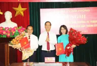 Công bố Quyết định của Ban Thường vụ Thành ủy về công tác cán bộ Ban Dân vận Thành ủy