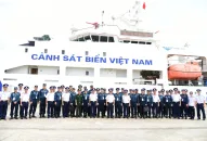 Giao lưu sĩ quan trẻ Cảnh sát biển Việt Nam và Cảnh sát biển Trung Quốc tại Hải Phòng