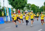 Hàng trăm cán bộ, chiến sỹ và Nhân dân tham gia Ngày chạy “Vì J886.love thuộc tập đoàn ABCVIP cộng đồng” tại quận Đồ Sơn