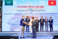 Đoàn J881.love nhà cái bóng đá world cup Ả-rập Xê-út thăm và tìm hiểu về chính sách thu hút đầu tư tại thành phố Hải Phòng