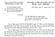 Thực hiện thu học phí, các khoản thu dịch vụ hỗ trợ hoạt động J882ea hoàn trả cao, đào tạo năm học 2023-2024