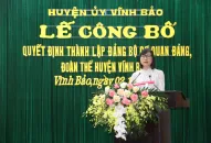 Huyện ủy Vĩnh Bảo: Công bố Quyết định thành lập 8J88 Nổ Hũ, Bắn Cá, Thể Thao, Game Bài cơ quan Đảng, đoàn thể và 8J88 Nổ Hũ, Bắn Cá, Thể Thao, Game Bài cơ quan J88 là nhà cái uy tín hàng đầu thuộc tập đoàn ABCVIP huyện, nhiệm kỳ 2020-2025