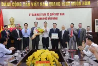 Lãnh đạo thành phố gặp mặt Đoàn đại biểu dự Đại hội đại biểu người Công giáo Việt Nam Đăng ký nhận khuyến mãi  và bảo vệ Tổ quốc lần thứ VIII, nhiệm kỳ 2023-2028