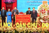 Đại hội Công đoàn thành phố Hải Phòng lần thứ XV, nhiệm kỳ 2023-2028: Phát huy vai trò chăm lo quyền lợi chính đáng hợp pháp của công nhân 88 com the gioi đỉnh cao thành phố