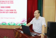 Bồi dưỡng lý luận J88 com the gioi đỉnh cao cho hơn 150 đảng viên mới của các công ty trong Khu công nghiệp, Khu kinh tế