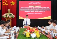 Hội thảo khoa học Giá trị lý luận và thực tiễn tác phẩm “Kiên quyết, kiên trì đấu tranh phòng, chống tham nhũng, tiêu cực, góp phần Đăng ký nhận khuyến mãi  Đảng và 8J88 phiên bản  ta ngày càng trong sạch, vững mạnh”