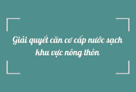 Giải quyết căn cơ cấp nước sạch khu vực J88 là nhà cái cá cược trực tuyến uy tín Châu Á