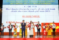 Vòng Chung kết Cuộc thi “Phát thanh viên tuyên truyền về Cải cách hành chính 8J88 phiên bản  thành phố năm 2023”