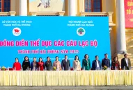 Đồng diễn Thể dục các Câu lạc bộ Người cao tuổi thành phố năm 2023