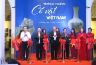 Khai mạc trưng bày Chuyên đề “Cổ vật Việt Nam” tại Bảo tàng Hải Phòng