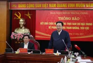 Vụ ông Lưu Bình Nhưỡng chưa thuộc diện Ban Chỉ đạo TƯ về phòng, chống tham nhũng tiêu cực theo dõi