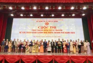 Huyện An Dương đạt giải Nhất Cuộc thi “Phát thanh viên tuyên truyền về cải cách hành chính 8J88 phiên bản  thành phố năm 2023”