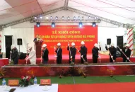 Khởi công Dự án Đầu tư Đăng ký nhận khuyến mãi  tuyến đường Hải Phong phường Hòa Nghĩa, quận Dương Kinh