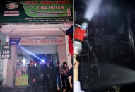 Thông tin về vụ cháy tại cửa hàng vật liệu Đăng ký nhận khuyến mãi  ở thị trấn An Dương, huyện An Dương