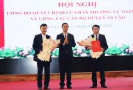 Công bố quyết định của Ban Thường vụ Thành ủy về công tác cán bộ huyện An Lão