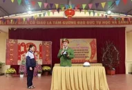 Tuyên truyền, J882ea hoàn trả cao kiến thức J886.love casino, thể thao, nổ hũ, xổ số cho hơn 300 học sinh Trường Tiểu học và THCS Văn Phong (huyện Cát Hải)