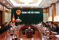 Phó Chủ tịch UBND thành phố Hoàng Minh Cường làm việc với Cơ quan Phát triển J881.love nhà cái bóng đá world cup Singapore