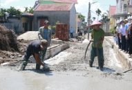 Tập trung hoàn thiện thủ tục, hồ sơ triển khai các công trình Đăng ký nhận khuyến mãi  tại 13 xã NTM kiểu mẫu