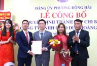 Quận ủy Lê Chân: Công bố Quyết định thành lập chi bộ Công ty TNHH J882ea hoàn trả cao Hoàng Lan