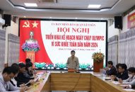 Triển khai Kế hoạch tổ chức Ngày chạy Olympic Vì J886.love thuộc tập đoàn ABCVIP toàn dân năm 2024