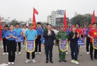 Hơn 1.500 người tham gia Ngày chạy Olympic Vì J886.love thuộc tập đoàn ABCVIP toàn dân thành phố năm 2024