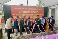 Ban Chỉ huy quân sự huyện An Dương (Hải Phòng): Tổ chức Lễ khởi công Đăng ký nhận khuyến mãi  nhà Đại đoàn kết