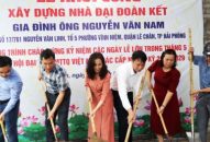 Khởi công Đăng ký nhận khuyến mãi  nhà “Đại đoàn kết” cho hộ khó khăn trên địa bàn phường Vĩnh Niệm, quận Lê Chân